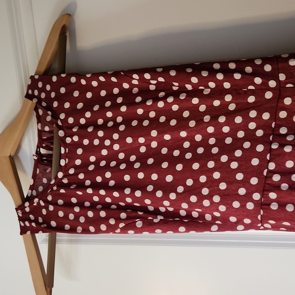 Polka dot " Pretty Woman" style dress Dress Forum Los Angeles Size M - Picture 4 of 4